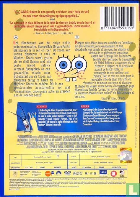 The Spongebob Squarepants Movie DVD (2004) - DVD - LastDodo