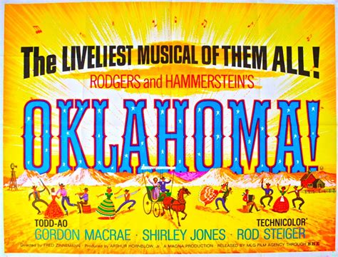 Solve OKLAHOMA! - 1960’s MOVIE POSTER GORDON MacRAE, SHIRLEY JONES ...