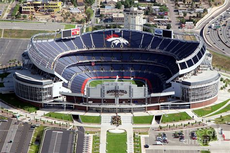 Invesco Field at Mile High Denver Photograph by Bill Cobb - Fine Art America