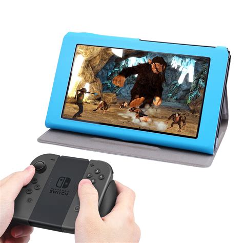 Hapurs Nintendo Switch Protective Case Stand, 2 in 1 Light-Weight ...