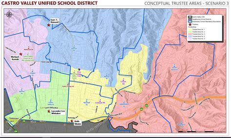 School District Map Divides Castro Valley Trustees — CASTRO VALLEY FORUM