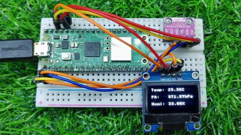 BME280 Sensor With Raspberry Pi Pico W Using MicroPython Code