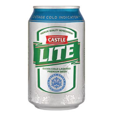 Castle Lite 500ml Cans - Bar Keeper