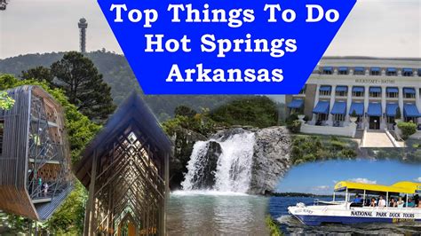 Hot Springs Arkansas Things To Do | Hot Springs National Park - YouTube