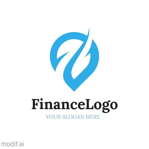 Finance Logo Design Template - Mediamodifier