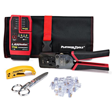 Platinum Tools EXO ezEX-RJ45 Termination and Test Kit