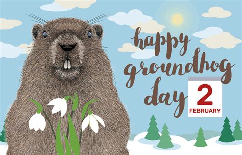 Groundhog Day 2019 - Calendar Date. When is Groundhog Day 2019?