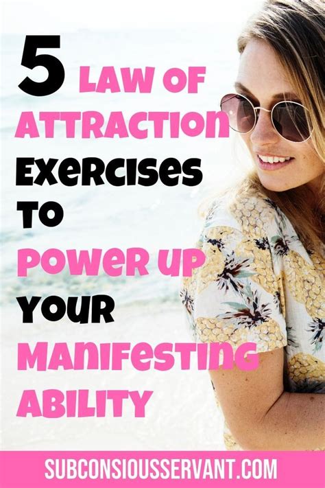 5 Law Of Attraction Exercises To Help You Manifest Your Desires | Law ...