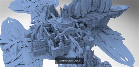 Atlantis Architecture collection 1 | CGTrader