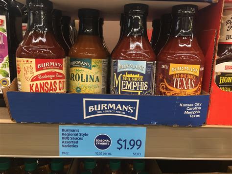 The regional Bbq sauces are back! : r/aldi