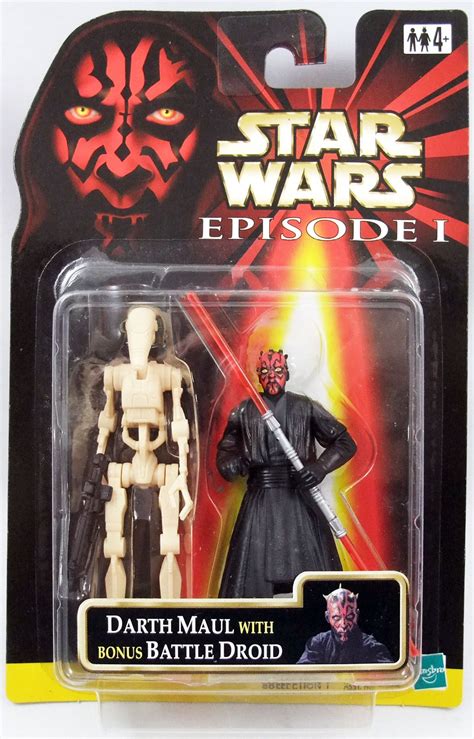 Star Wars Episode 1 (The Phantom Menace) - Hasbro - Darth Maul & Bonus Battle