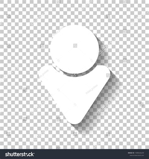 Simple Male Symbol Man Icon White Stock Vector (Royalty Free) 1098426239 | Shutterstock