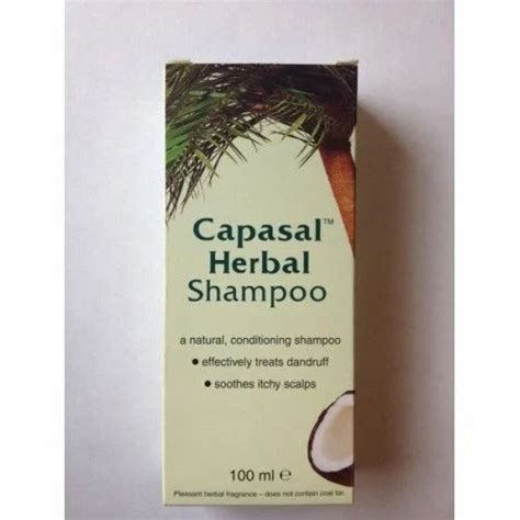 Capasal Herbal Shampoo, Pack Size: 100 Ml at Rs 110 in Nashik | ID: 19199419248