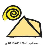 900+ Pyramid And Sun Vector Illustration Clip Art | Royalty Free - GoGraph