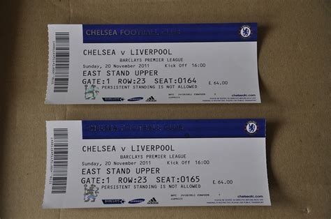 Buy Chelsea Tickets 2022/23 | Football Ticket Net | Football ticket ...