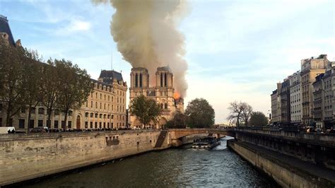 Fire Contained At Notre Dame Cathedral In Paris