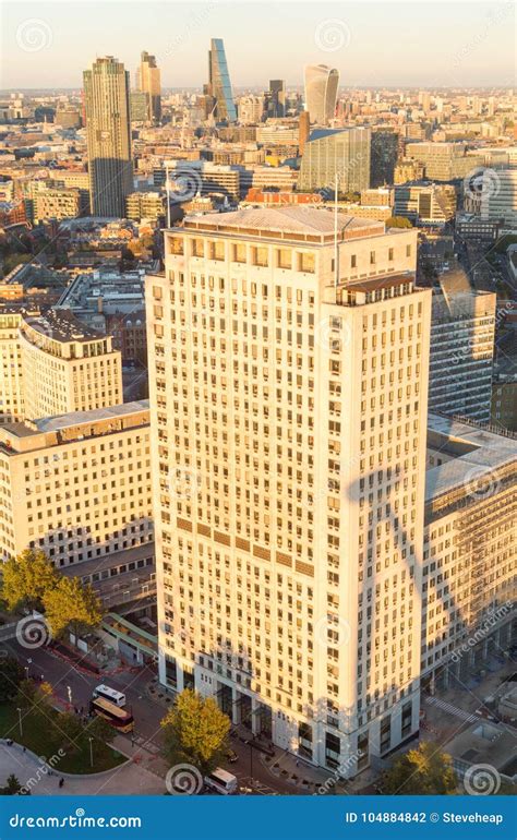 Aerial View of Shell Building London Editorial Photography - Image of ...