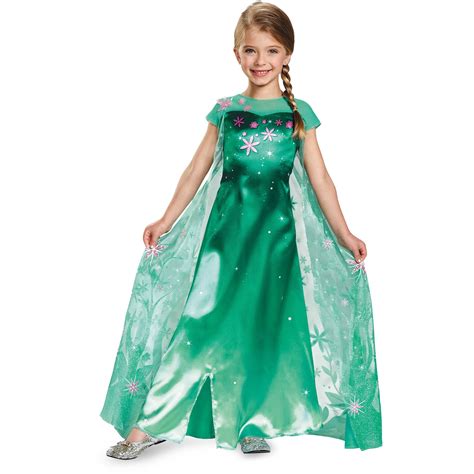 Disney Frozen Fever Elsa Child Halloween Costume - Walmart.com