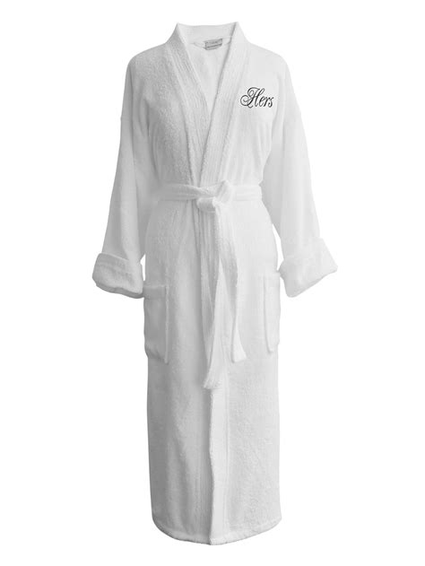 Luxor Linens Monogrammed Terry Cloth Bathrobes - Luxurious, Soft, Plush ...