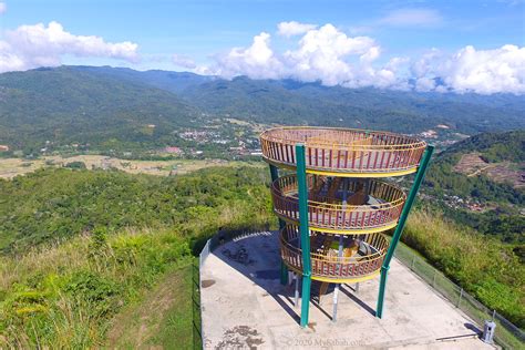 Tambunan Viewing Point (Sinurambi Tower) in Greenest Valley of Sabah - MySabah.com