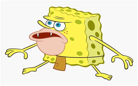 Spongebob Caveman, HD Png Download - kindpng