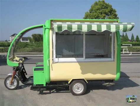 Electric customized mobile vehicles kitchen street food vending cart with CE certificates, View ...