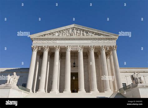 US Supreme Court building - Washington, DC USA Stock Photo - Alamy