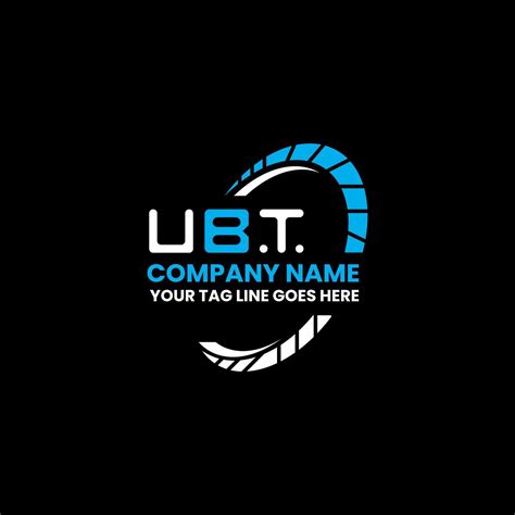 UBT letter logo vector design, UBT simple and modern logo. UBT ...