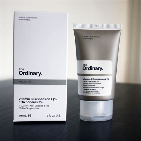 The Ordinary Vitamin C Suspension 23% + HA Spheres 2% Review