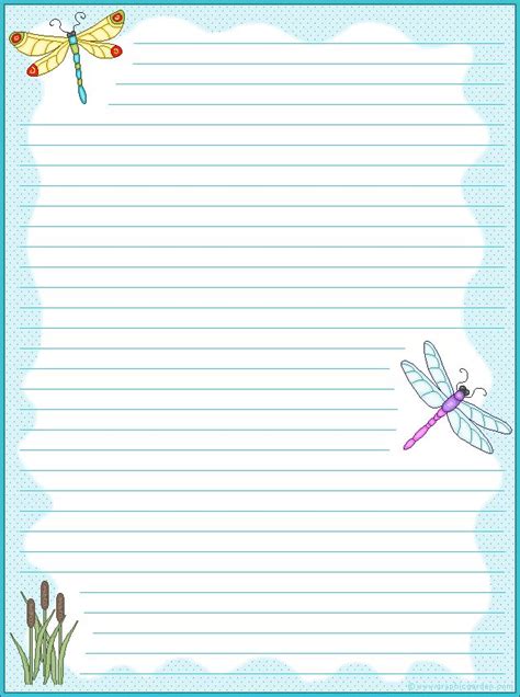 Pretty Lined Paper Printable Free - Get What You Need For Free