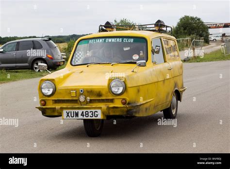 Only Fools and Horses Reliant Robin at Santa Pod Raceway Retro Show Stock Photo: 30456430 - Alamy