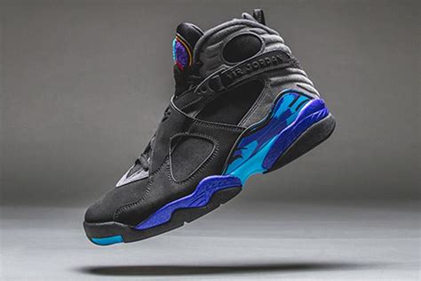 Air Jordan 8 (Aqua) - Releases