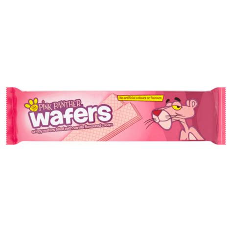 Köp Pink Panther Wafers 185g hos Coopers Candy