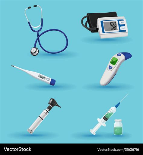 Medical equipment Royalty Free Vector Image - VectorStock