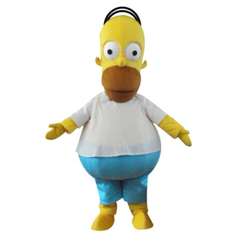 cosplay costumes Sale Homer simpson cartoon Mascot Costume Fancy Dress Animal Mascot costume ...