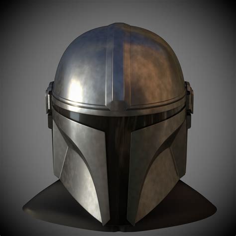 Mandalorian Helmet 3D Model
