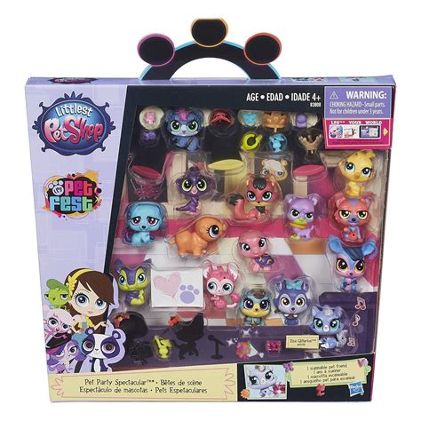 Littlest Pet Shop Pet Party Spectacular Collector Pack Toy, Includes 15 Pets, Ages 4 and Up ...