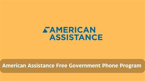 American Assistance Free Government Phone with Lifeline and ACP 2024