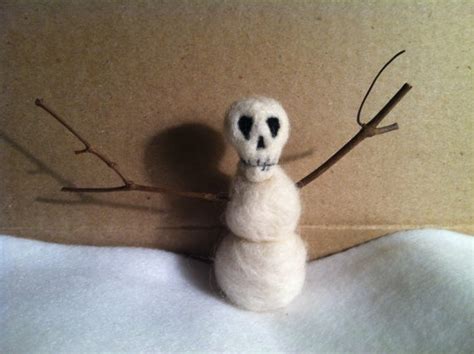 Snow Skeleton | Etsy | Etsy, Needle felting, Etsy crafts