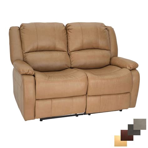 RecPro Charles | 58" Double Recliner RV Sofa | RV Zero Wall Loveseat ...