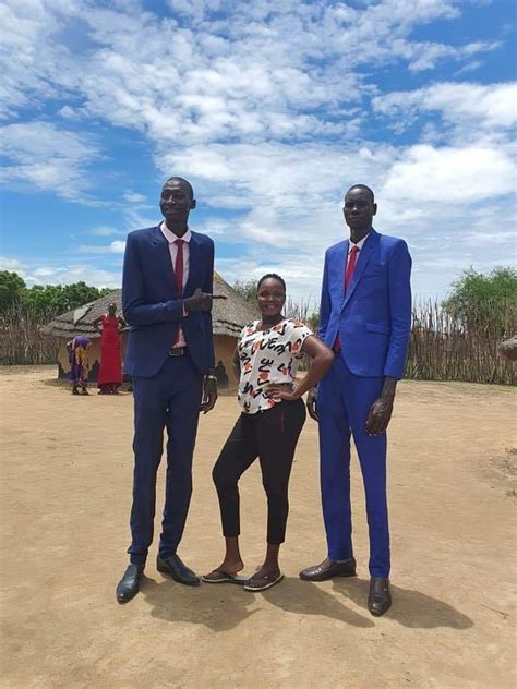 Checkout The Tallest People In Africa - Dinka, South Sudan (Photos ...