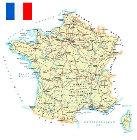 France Maps | Printable Maps of France for Download