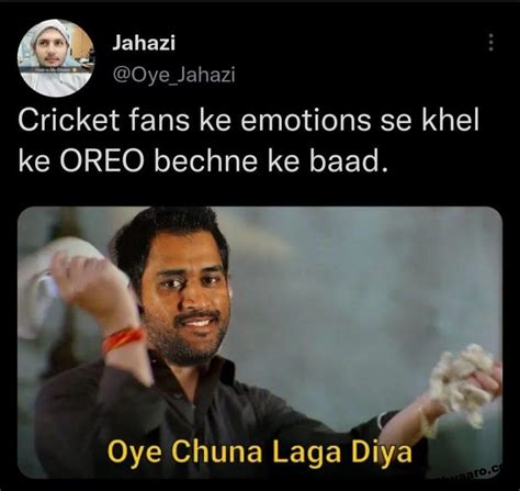 Latest Cricket Fans Funny Memes Pics – Oh Yaaro