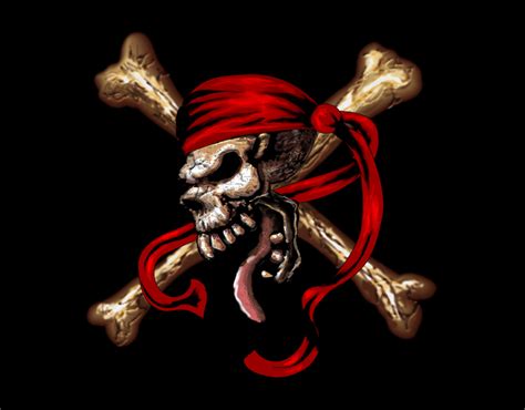 Pirate Skull Wallpaper - WallpaperSafari