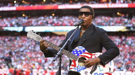 Singer, songwriter and producer Babyface performs 'America the ...