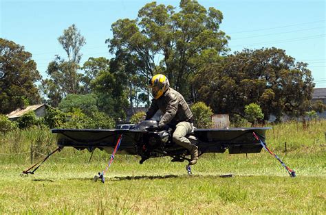 Hoverbike – the Twin Rotor BMW Boxer Powered Flying Motorcycle