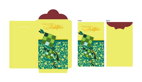 Hari Raya Green Packet Design on Behance