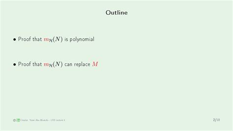 SOLUTION: Theory of generalization machine learning - Studypool