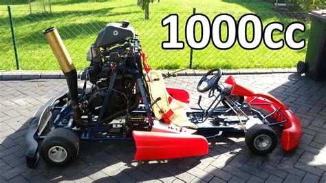 GO KART with 1000cc motorcycle engines - YouTube