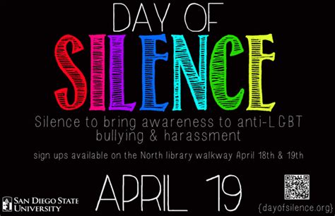 Day of Silence Honors LGBT Community | News | SDSU